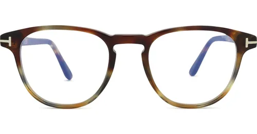 Tom Ford FT5899-B 055 48 - briller, firkantet, unisex, brun