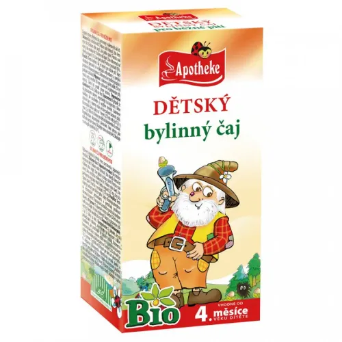 Apotheke Dětský čaj BIO bylinný 20 x 1,5 g