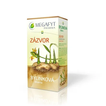 Megafyt Bylinková Lékárna Zázvor 20x1.5g
