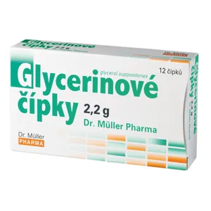 Glycerinové čípky 12x2.2g Dr.müller