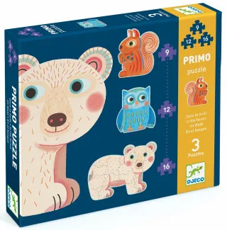 Puzzle pro nejmenší - V lese