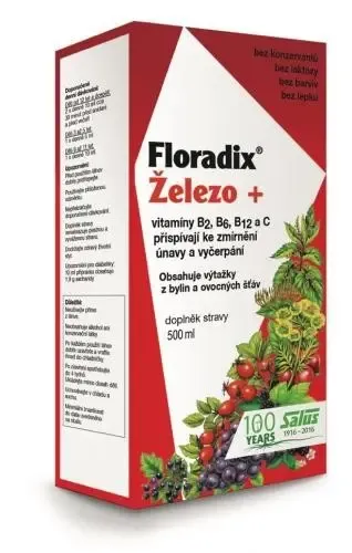 Salus Floradix Železo+ 500 ml