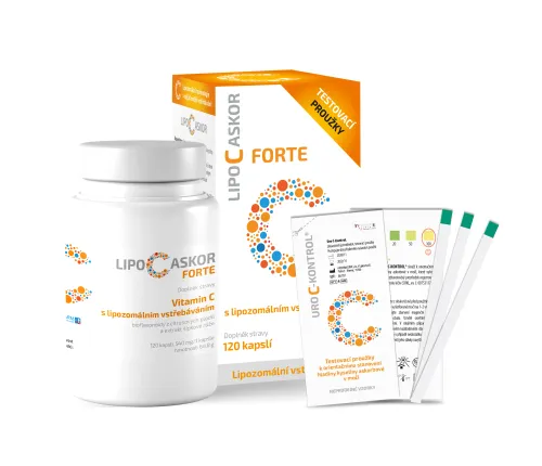 Lipo C Askor Forte 120 kapslí