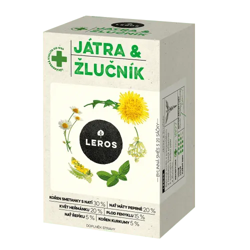 LEROS Játra & žlučník 20x1,5g