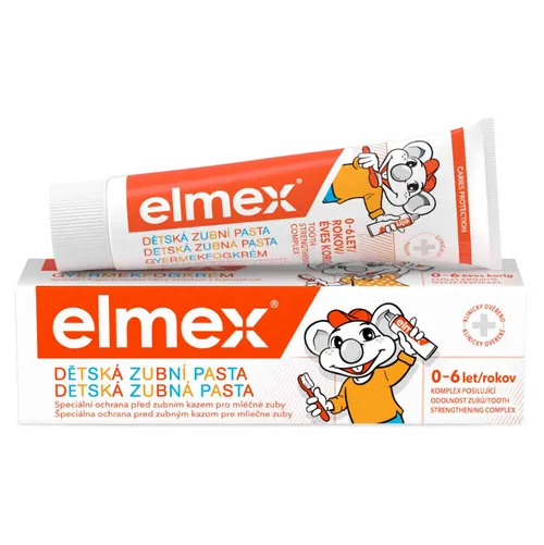 ELMEX Kids Dětská zubní pasta pro děti od prvního zoubku do 6ti let 50 ml