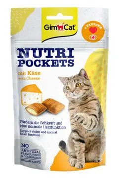 Gimcat Nutri pockets se sýrem 60g
