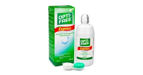 Opti-Free Express 355 ml mit Behälter - pflegemittel für kontaktlinsen