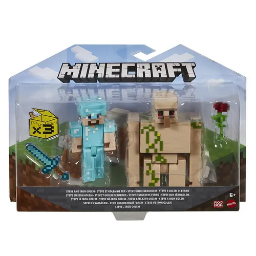 Mattel Minecraft Figúrka 8cm dvojbalenie, viac druhov