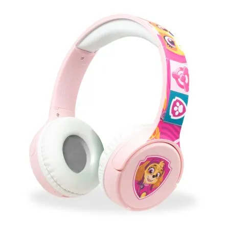 MoMi Paw Patrol Bluetooth sluchátka, růžová