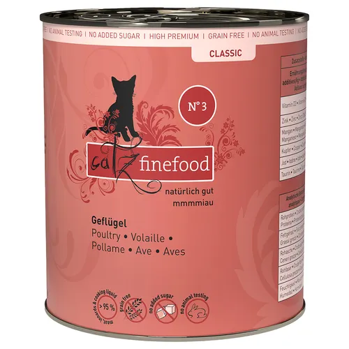 Πακέτο Προσφοράς catz finefood 12 x 800 g - Πουλερικά