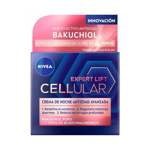 Crema De Noche Expert Lift Cellular Bakuchiol Nivea 50Ml