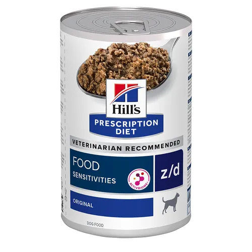 Hill's Prescription Diet z/d Food Sensitivities latas para perros - 12 x 370 g