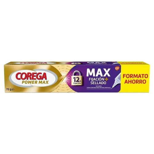 Corega Max Fijación+sellado 70 G
