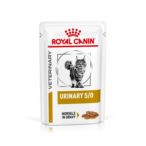 Royal Canin Veterinary Feline Urinary S/O en salsa o paté - Bocaditos en salsa 12 x 85 g