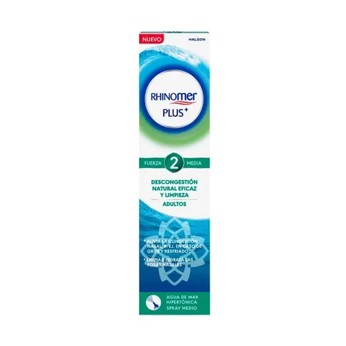 Rhinomer Plus Adultos Fuerza 2 Media Spray 125 Ml