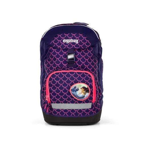 ERGOBAG Školský batoh prime Fluo ružový