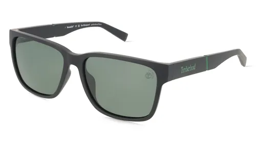 Timberland TB9335-H Unisex-Sluneční brýle Celoobruba Čtvercový Acetát Vstřikovaný-rámy, Černá Matná