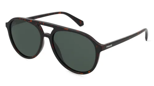 Polaroid PLD 4162/S Unisex-Sluneční brýle Celoobruba Pilot Plast-rámy, Havanna