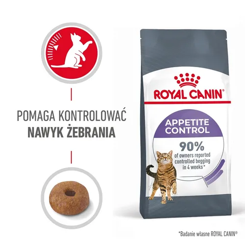ROYAL CANIN Appetite Control 10 kg sucha karma dla dorosłych kotów domagających się jedzenia