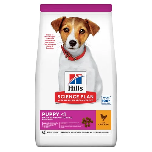 HILL'S Science Plan Canine Puppy Small & Mini z kurczakiem 6 kg