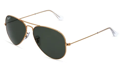 Ray-Ban RB 3025 AVIATOR LARGE METAL Unisex-Sluneční brýle Celoobruba Pilot Kov-rámy, Zlatá