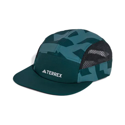 Terrex 5P Cap Čepice - Zelená, Tmavě Zelená