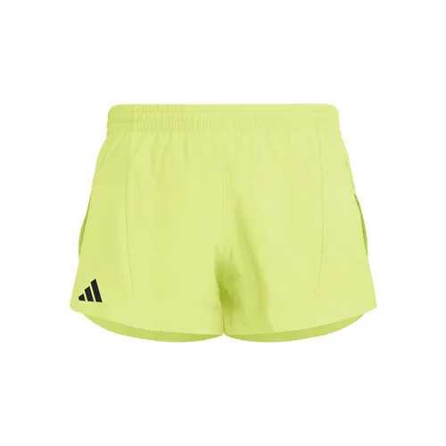 Adizero Essential Split Běžecké Šortky Muži-Neonově Žlutá