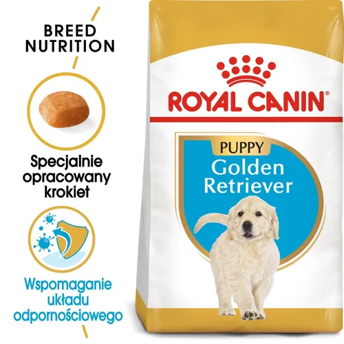 ROYAL CANIN Golden Retriever Puppy Junior 3 kg karma sucha dla szczeniąt do 15 miesiąca, rasy golden retriever