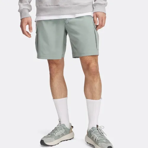 Vibe Woven Cargo Šortky Muži-Zelená