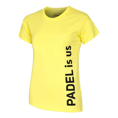 Padel Is Us Tričko Dámy-Žlutá,Černá