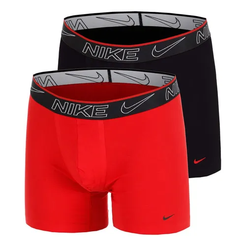 Elite Cotton Stretch Trenýrky 2ks V Baleni Muži-Černá,Červená
