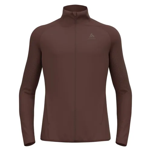 Zeroweight Warm Hybrid Běžecká Bunda Muži - Hnědá
