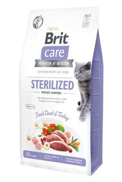 Brit Care Cat Gf Sterilized Weight Control 7 kg