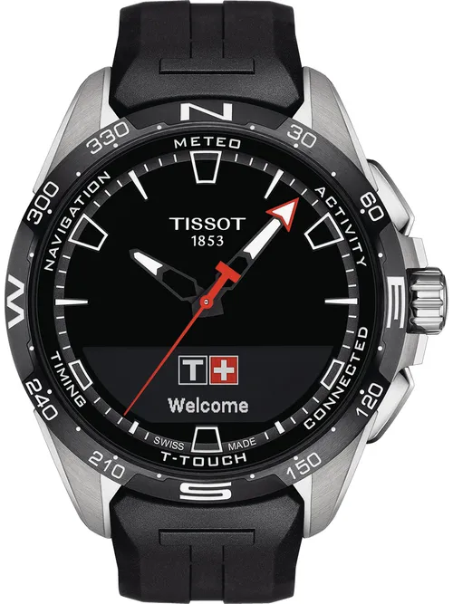 Tissot T1214204705100 Herrenuhr T-Touch Connect Solar 48mm 10ATM