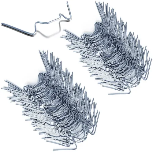 Gewächshausklammern 100er-Set verzinkt