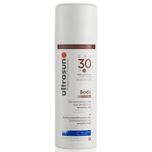 Gel solaire Corps activateur de bronzage SPF 30 Ultrasun 150 ml