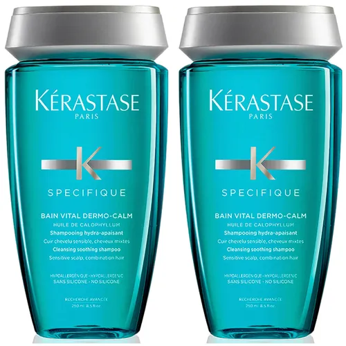 Shampooing Bain Vital Dermo-Calm Kérastase Specifique 250 ml Duo
