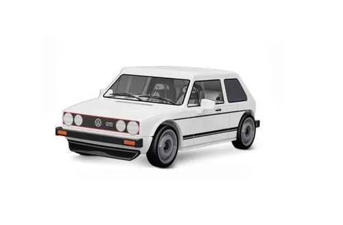 Cobi Volkswagen Golf GTI 1976, 1:35