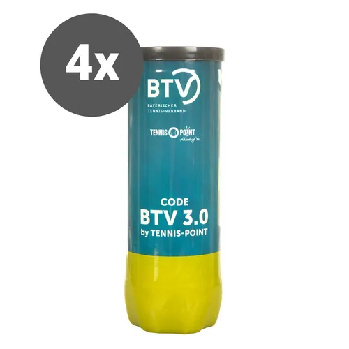 3ks v dóze Spieltagspaket 4x Code BTV 3.0 by Tennis Point