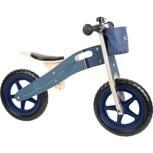 Pequeño Piloto Bicicleta de Aprendizaje Avión de Papel Azul