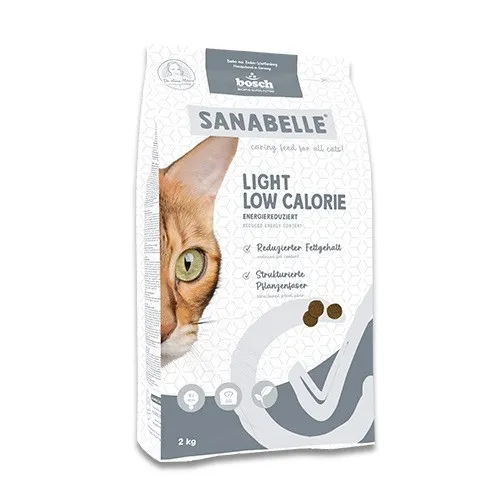 BOSCH Sanabelle Light Low Calorie Drób - sucha karma dla kota - 8kg