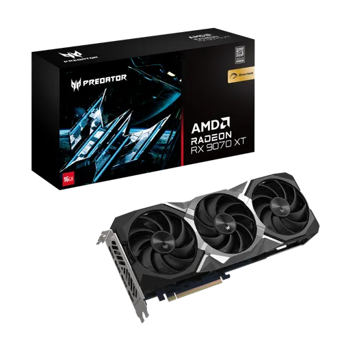 Predator BiFrost Grafikkort RX 9070 XT OC 16Go