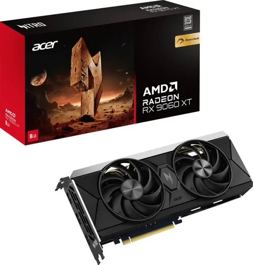 Acer Nitro Grafikkort Radeon RX 9060 XT OC 8GB