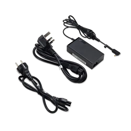 Acer AC-adapter 65W-19V til laptops – EU/UK-strømkabel