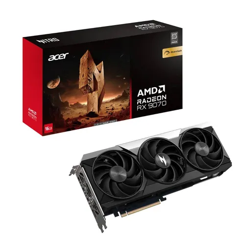 Acer Nitro Grafikkort Radeon RX 9070 OC 16Go