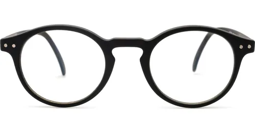 Izipizi Screen #H Black - blaufilter Brillen [Computerbrillen], rund, unisex, schwarz