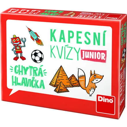 VRECKOVÉ KVÍZY JUNIOR - MÚDRA HLAVIČKA Cestovná hra
