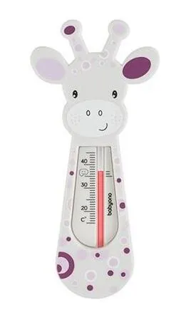 BabyOno teplomer do kúpeľa Žirafa - šedá