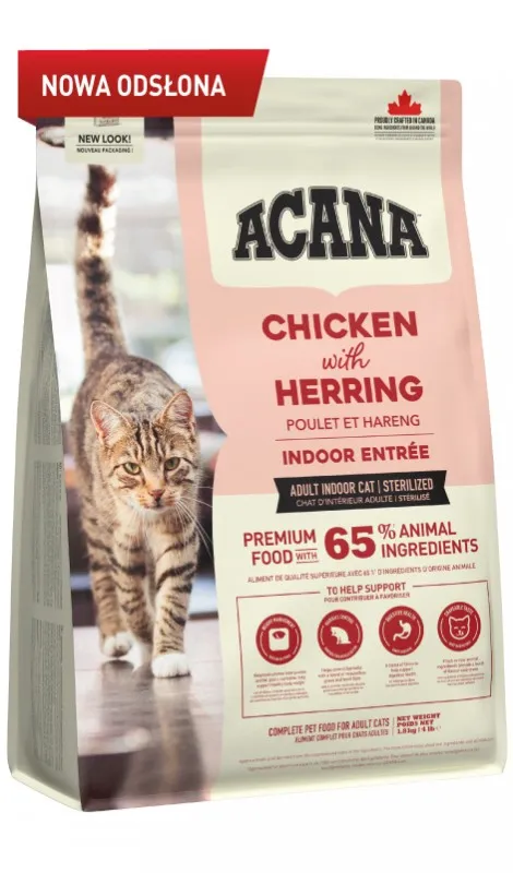 ACANA Indoor Entrée Cat 1,8 kg