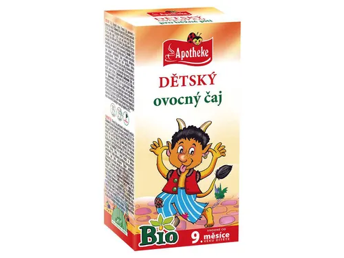 Apotheke Dětský Ovocný čaj Běžné Pití Bio 20x2g